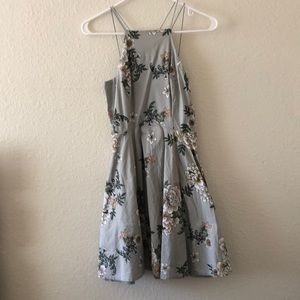 Green Charlotte Russe Skater Dress